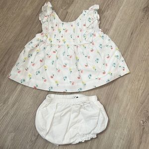 Janie and Jack top and bloomers set